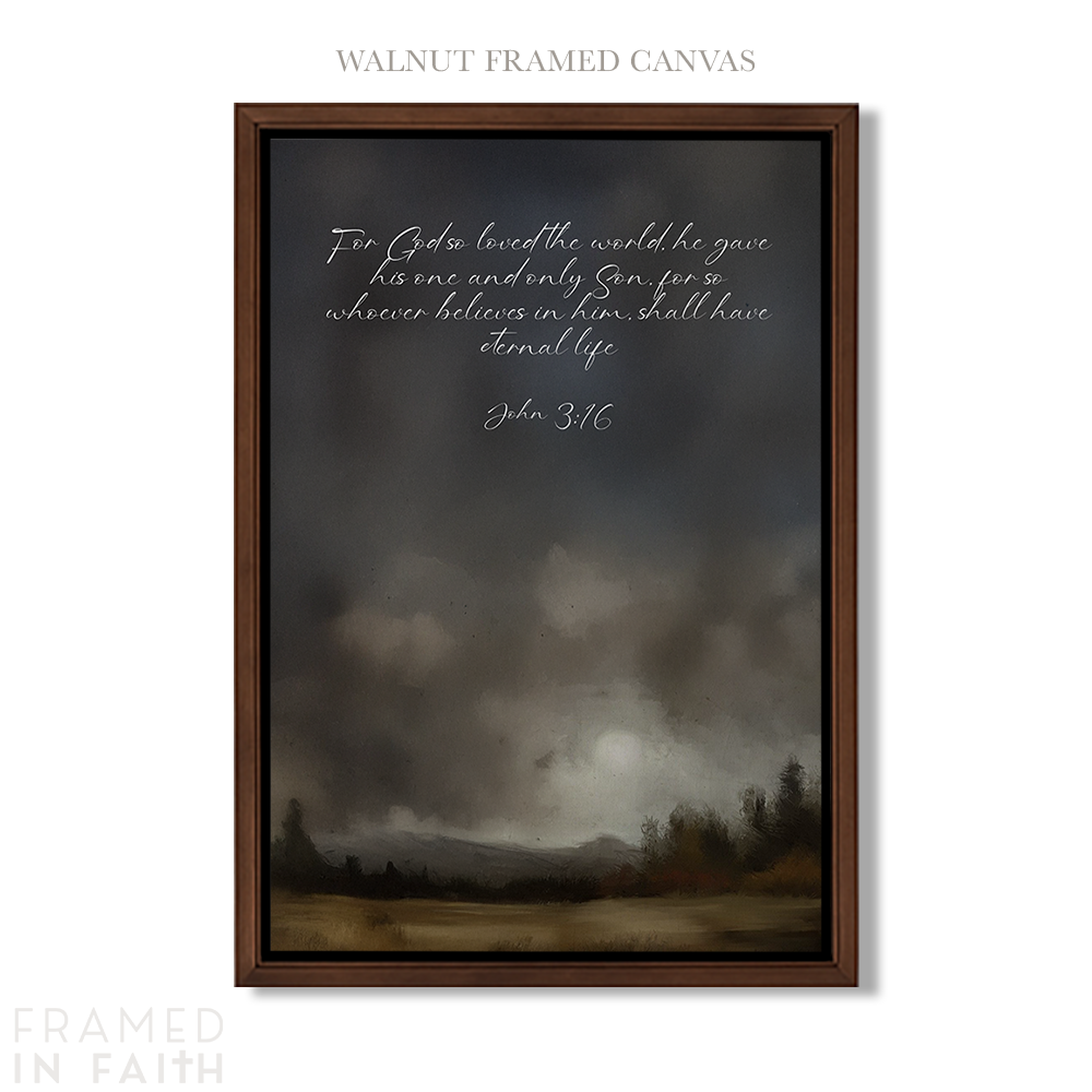 Wilderness Trail Landscape Custom Scripture Print