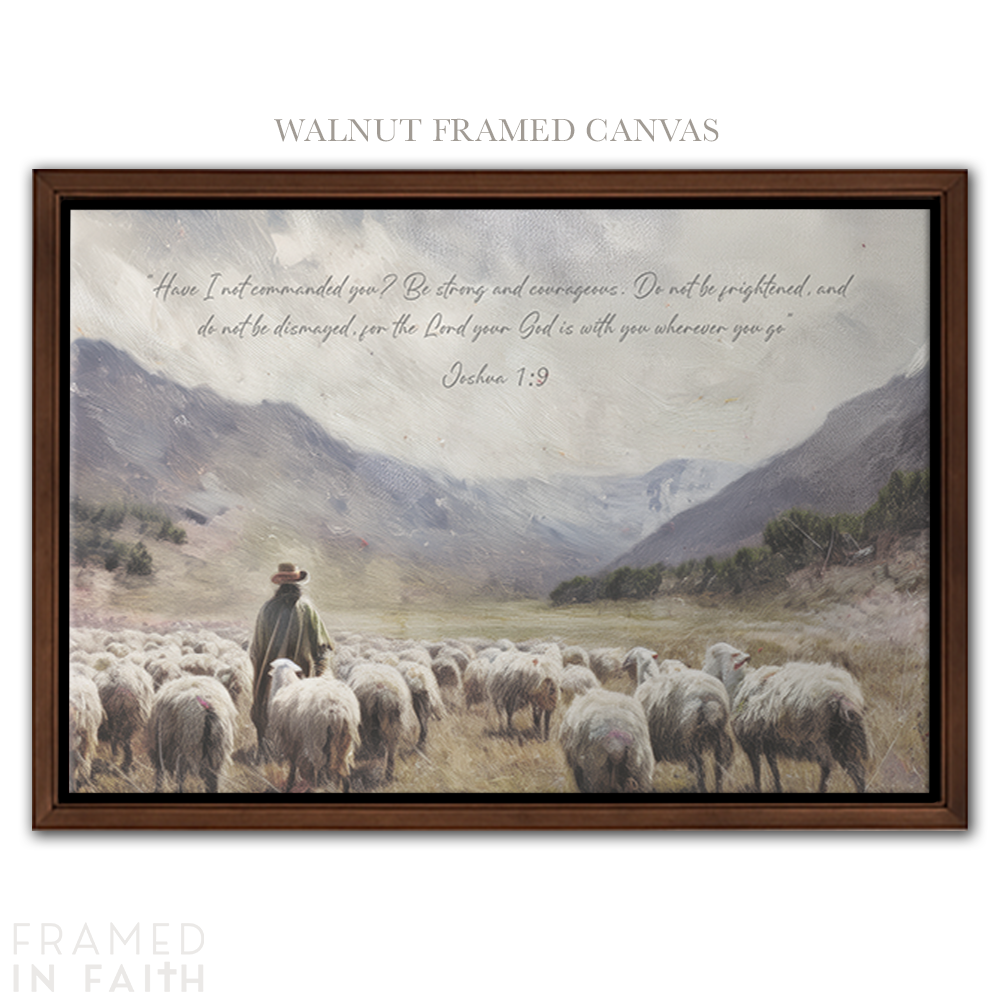 The Shepherd’s Watch Christian Landscape Wall Art