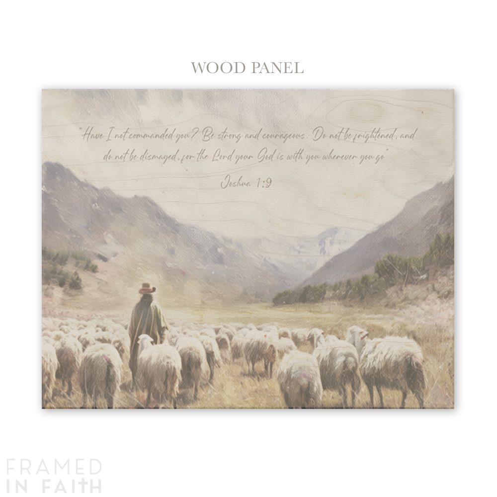 The Shepherd’s Watch Christian Landscape Wall Art