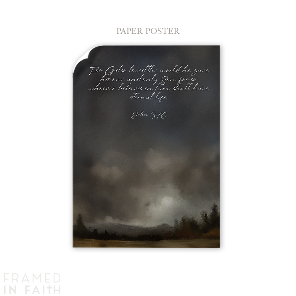 Wilderness Trail Landscape Custom Scripture Print