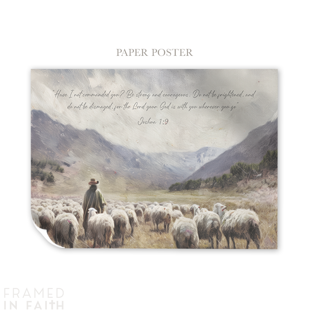 The Shepherd’s Watch Christian Landscape Wall Art