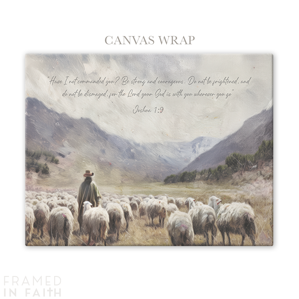 The Shepherd’s Watch Christian Landscape Wall Art