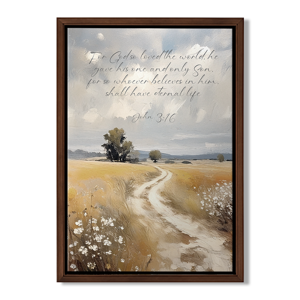 Landscape Path Custom Bible Verse Print