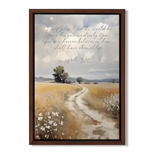 Landscape Path Custom Bible Verse Print