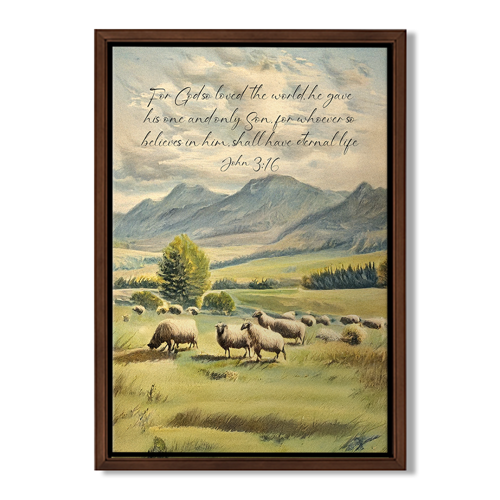 Pasture of Peace Custom Bible Verse Print