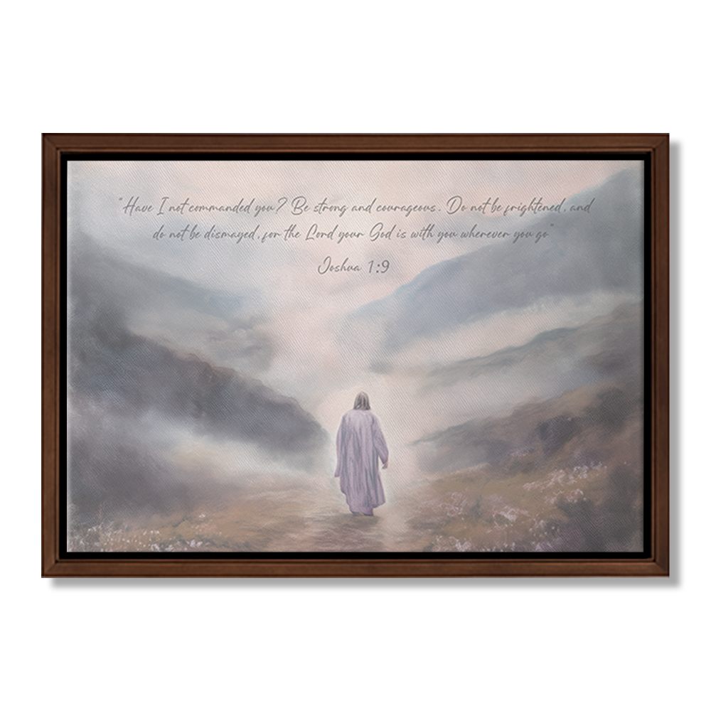 Divinity in the Valley Christian Landscape Wall Art