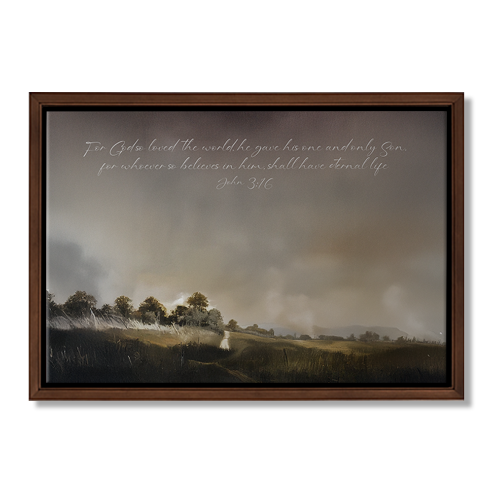 Twilight Hills Vintage Landscape Wall Art