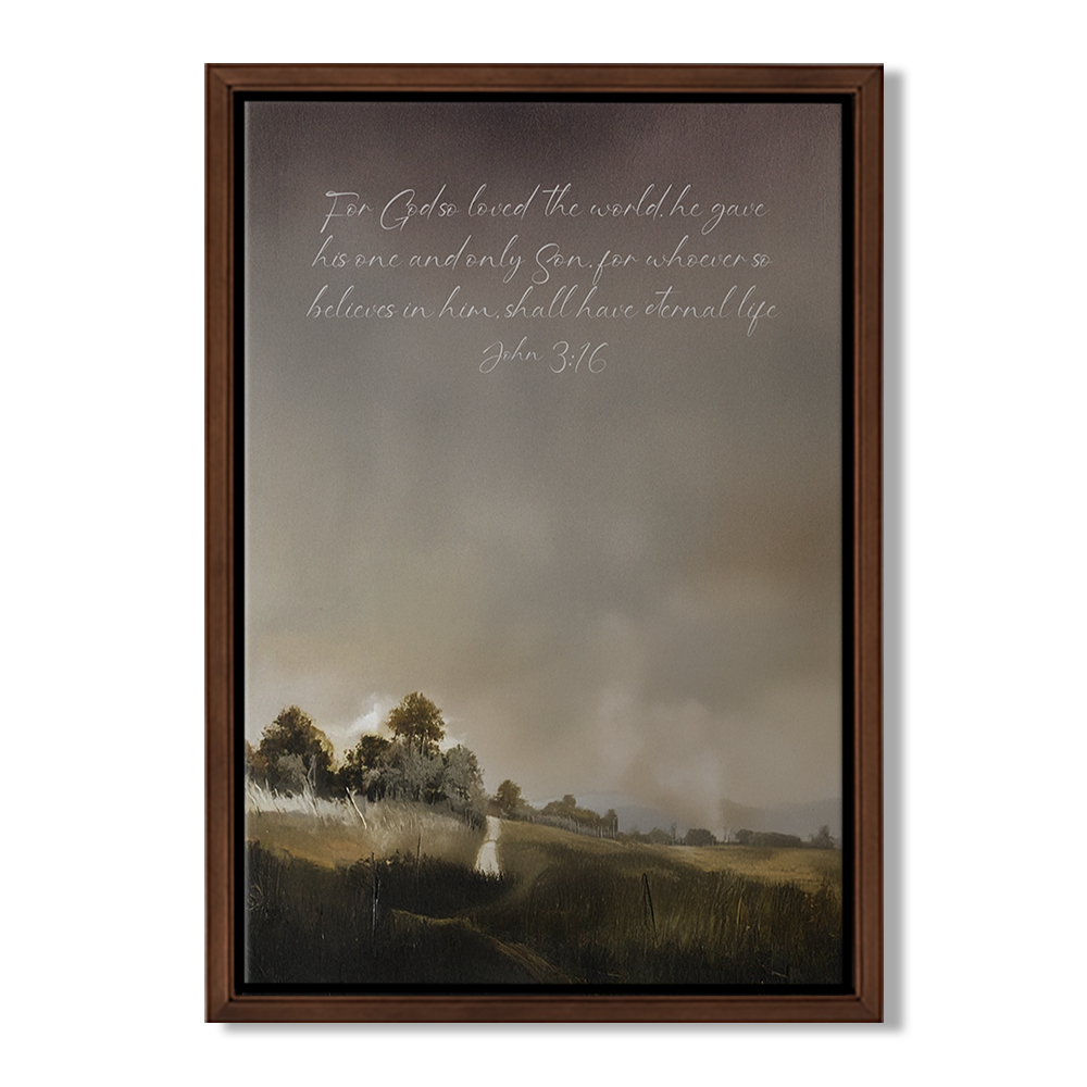 Echoes on the Trail Moody Landscape Print