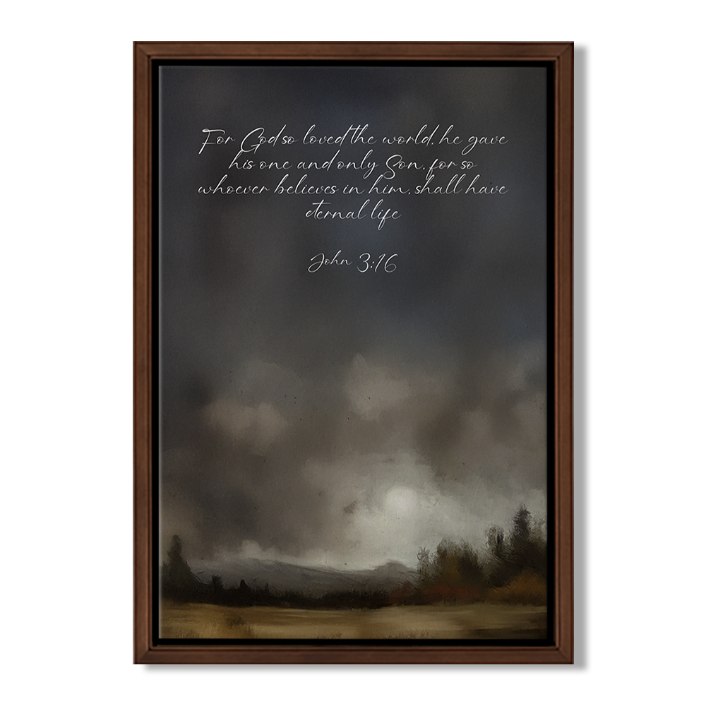 Wilderness Trail Landscape Custom Scripture Print