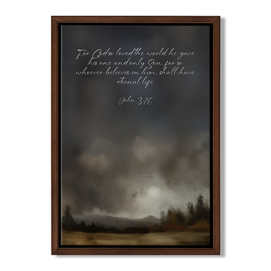 Wilderness Trail Landscape Custom Scripture Print
