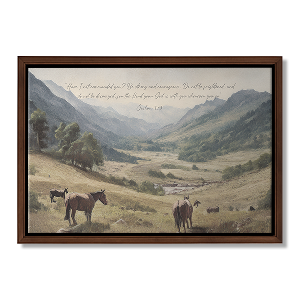 Grazing Grace Custom Landscape Wall Art