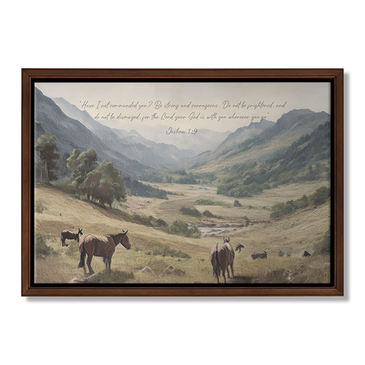 Grazing Grace Custom Landscape Wall Art