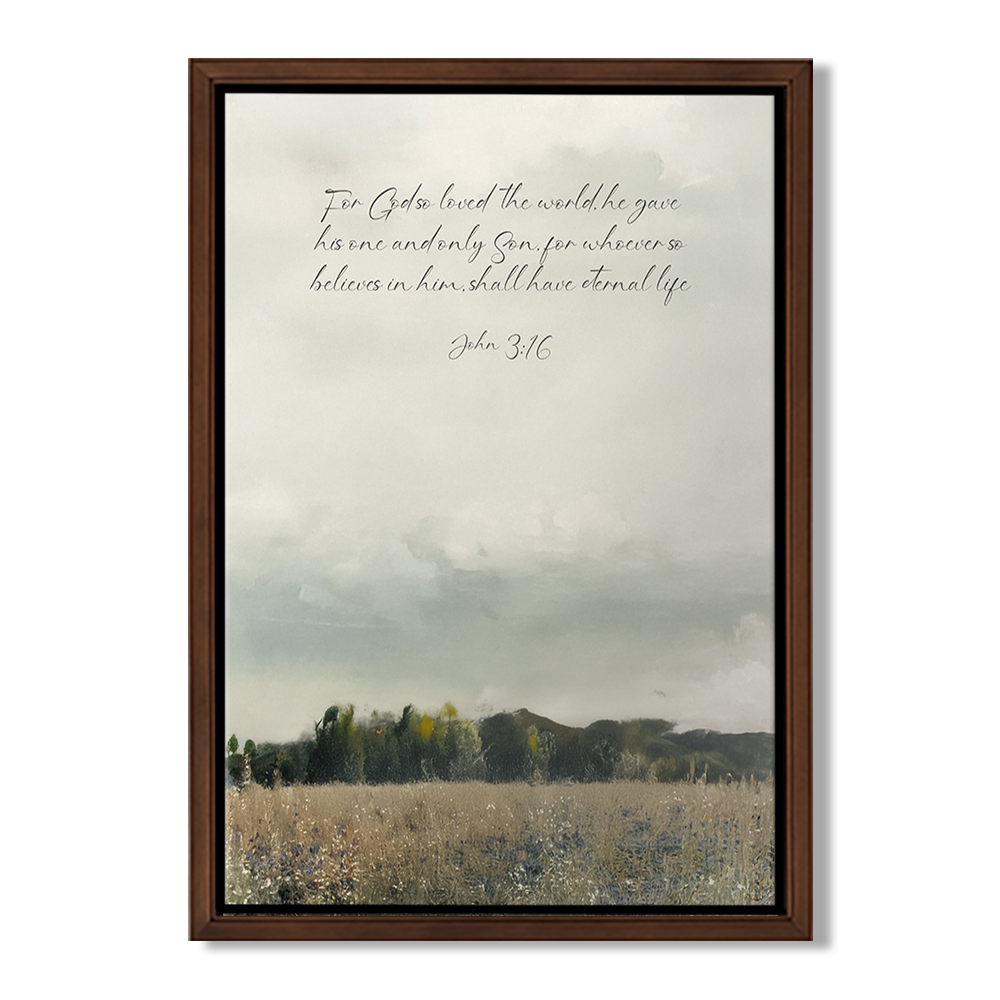 Mountain Bloom Custom Bible Verse Print