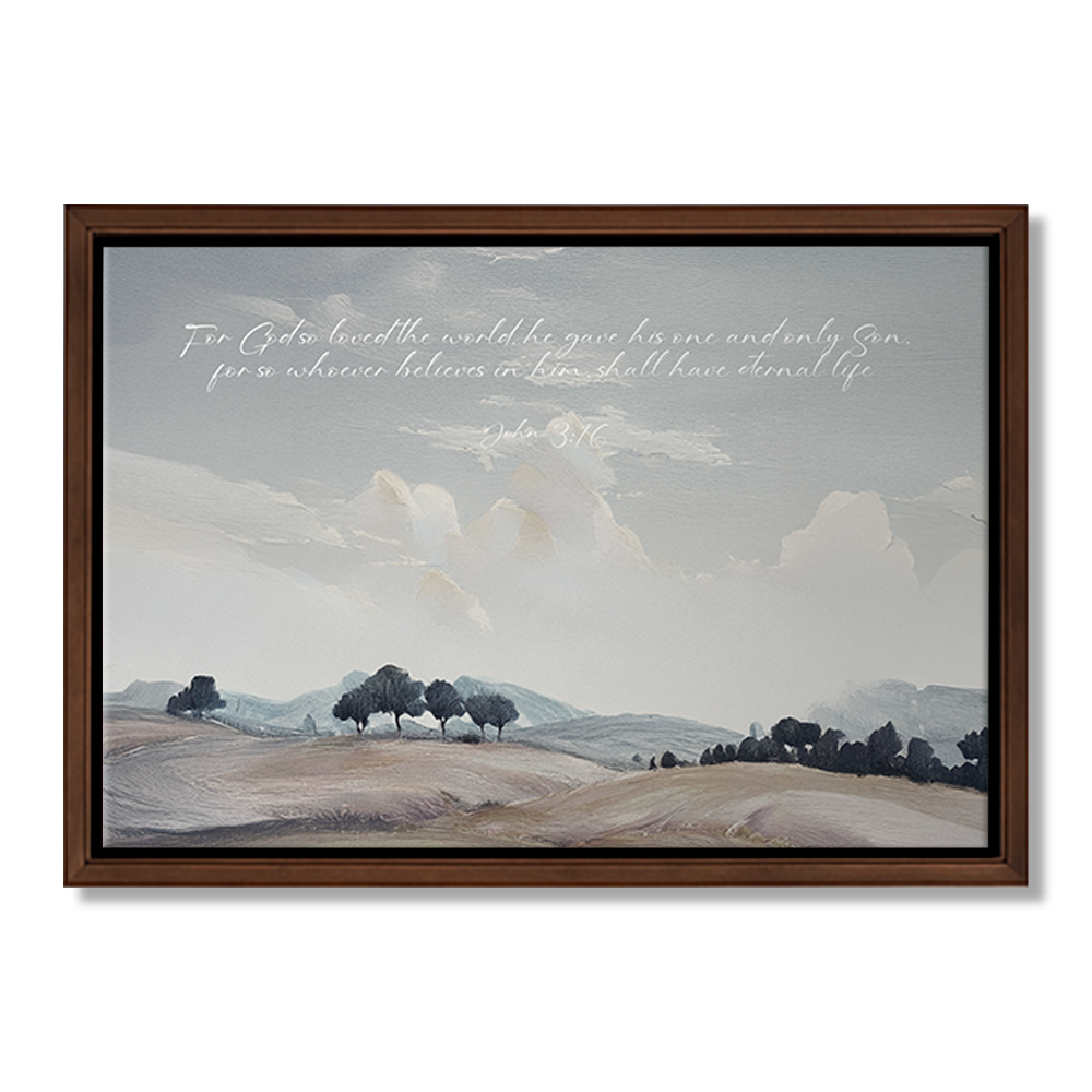 Heavenly Horizon Vintage Landscape Wall Art