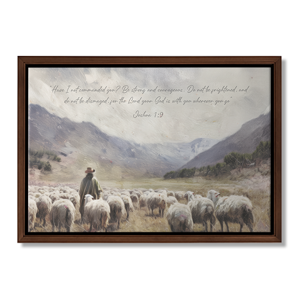 The Shepherd’s Watch Christian Landscape Wall Art