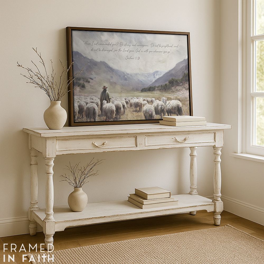 The Shepherd’s Watch Christian Landscape Wall Art