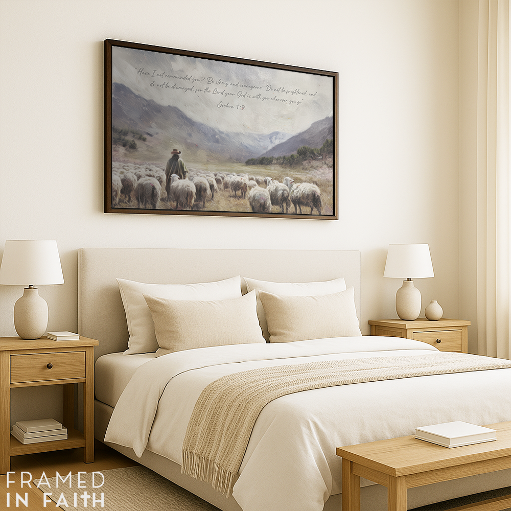 The Shepherd’s Watch Christian Landscape Wall Art
