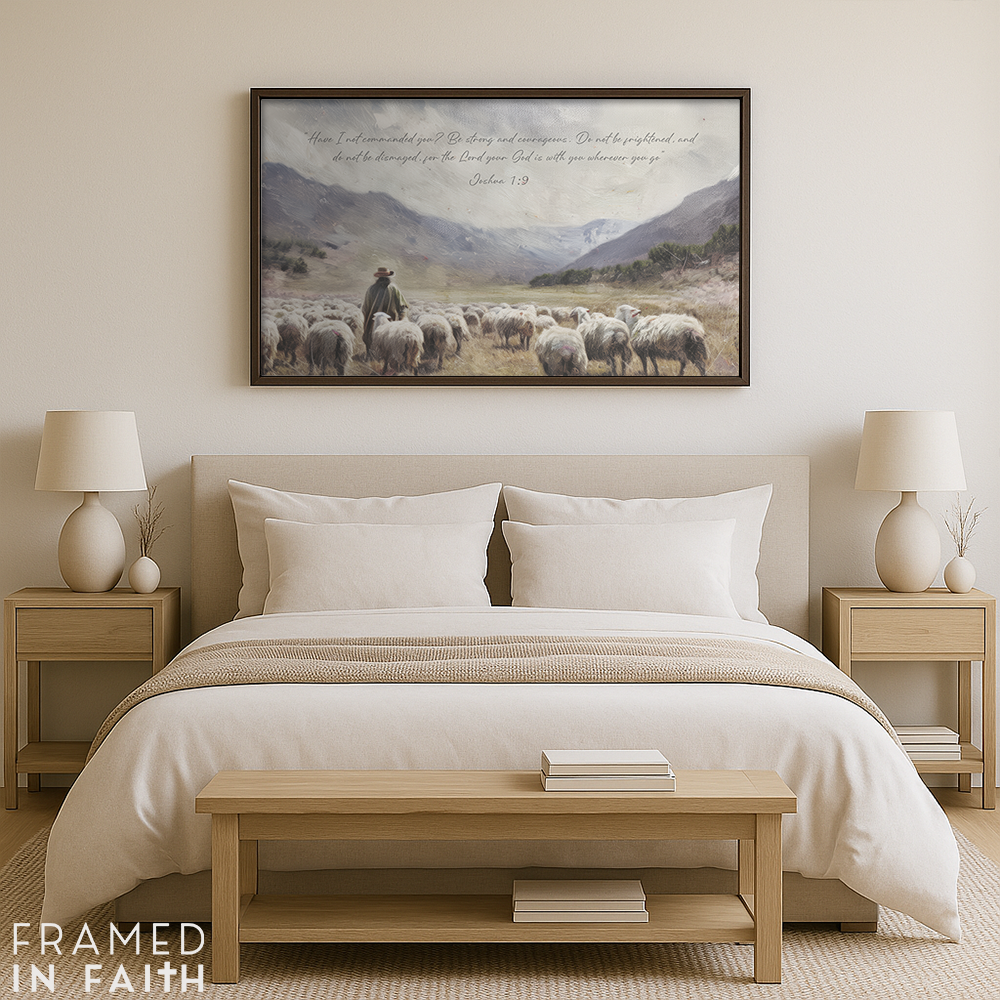 The Shepherd’s Watch Christian Landscape Wall Art