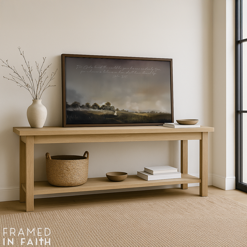 Twilight Hills Vintage Landscape Wall Art