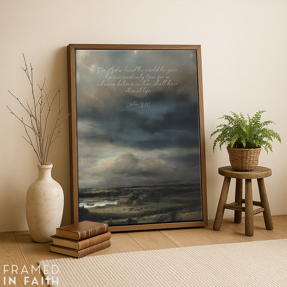 Plains Retreat Custom Bible Verse Wall Art