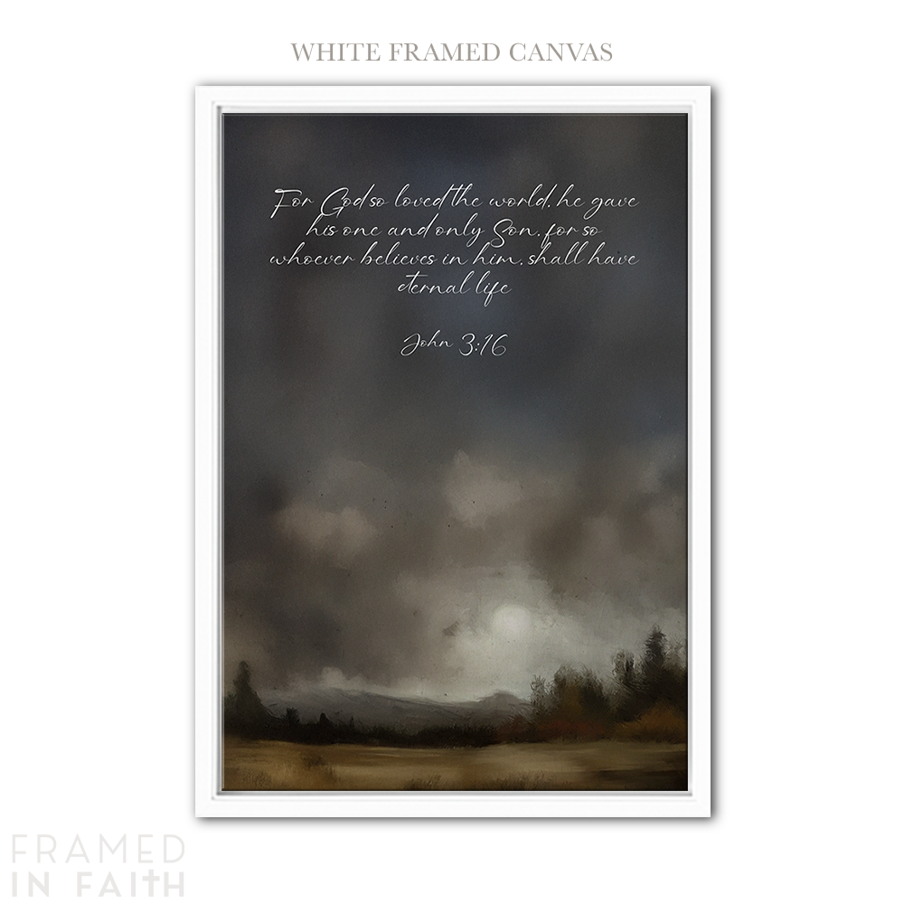 Wilderness Trail Landscape Custom Scripture Print