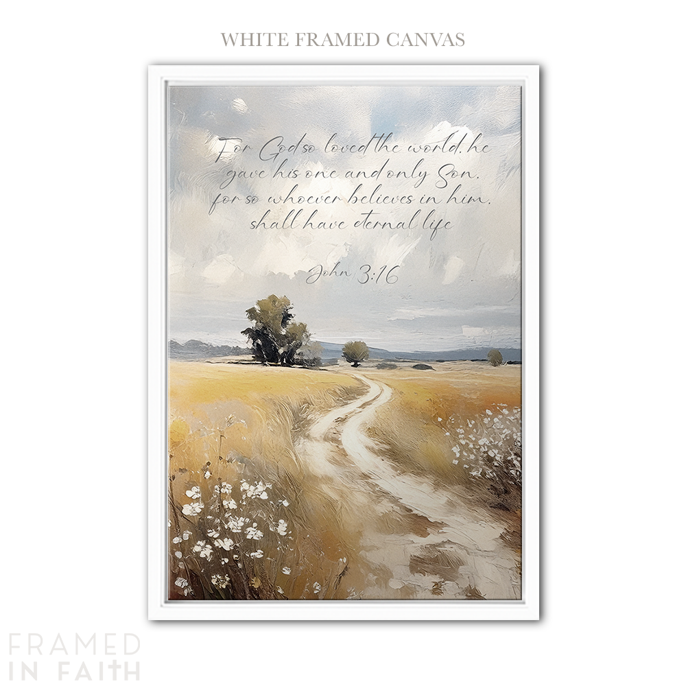 Landscape Path Custom Bible Verse Print