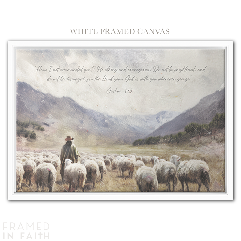 The Shepherd’s Watch Christian Landscape Wall Art