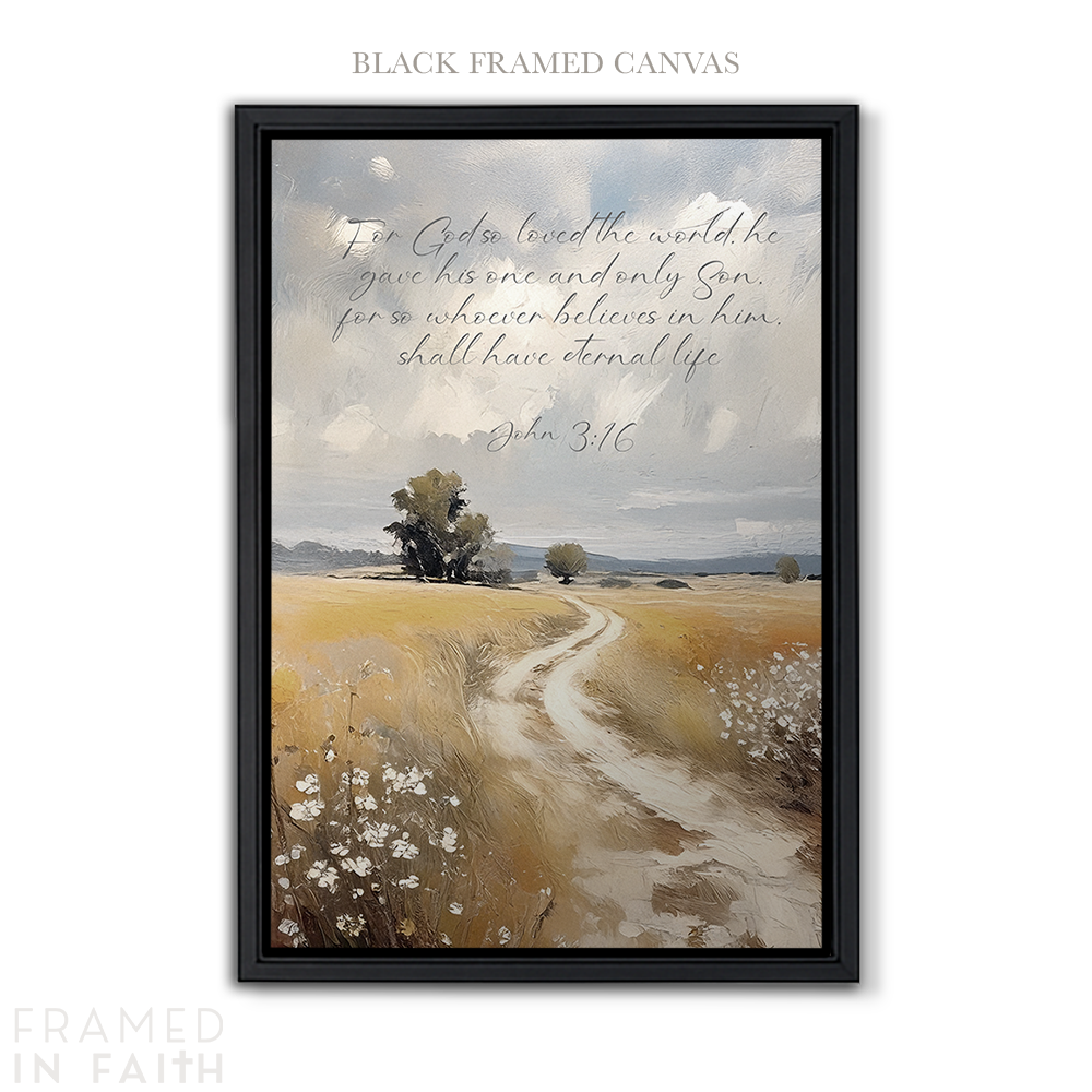 Landscape Path Custom Bible Verse Print