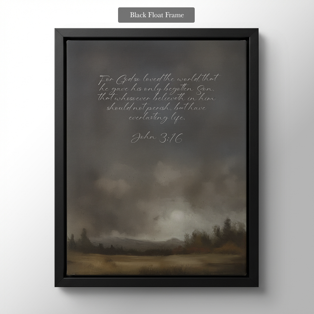 The Stormy Field (Vertical)