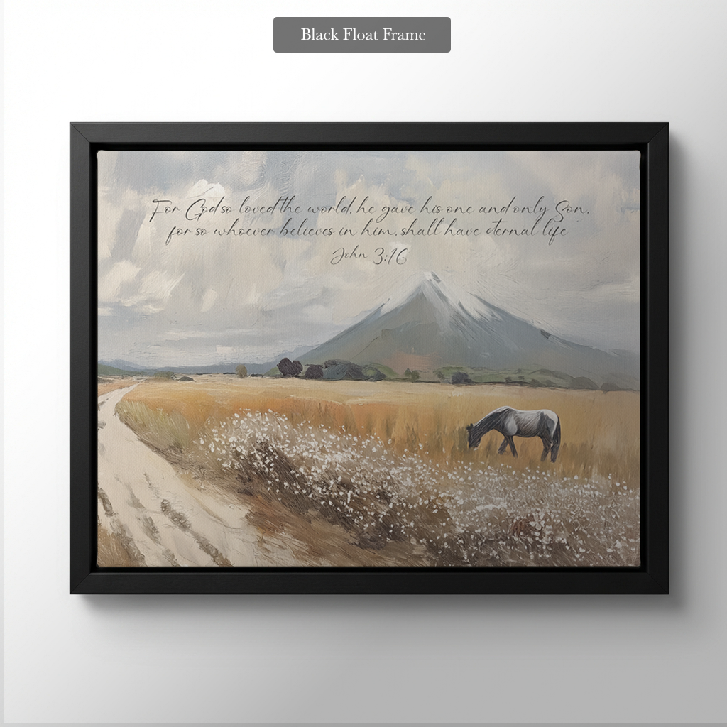 The Horse & Mountain (Horizontal)