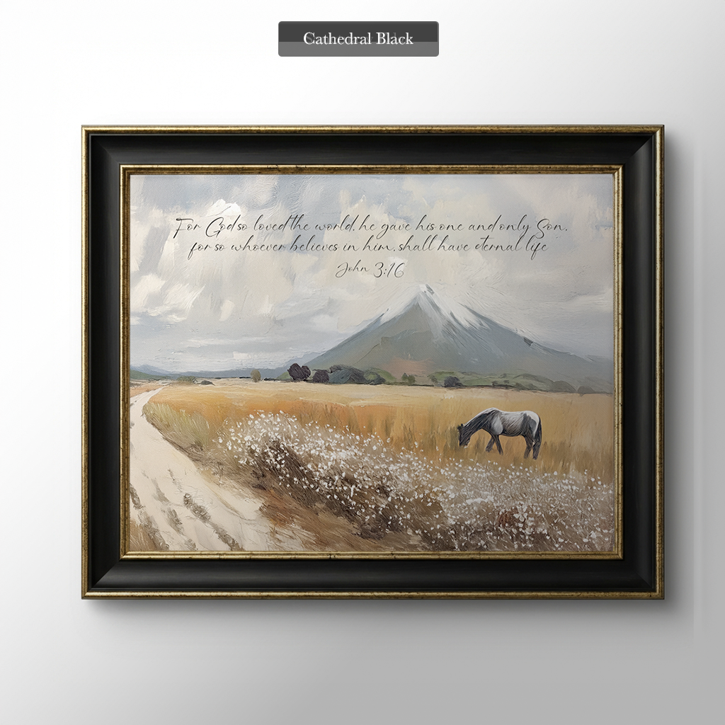 The Horse & Mountain (Horizontal)