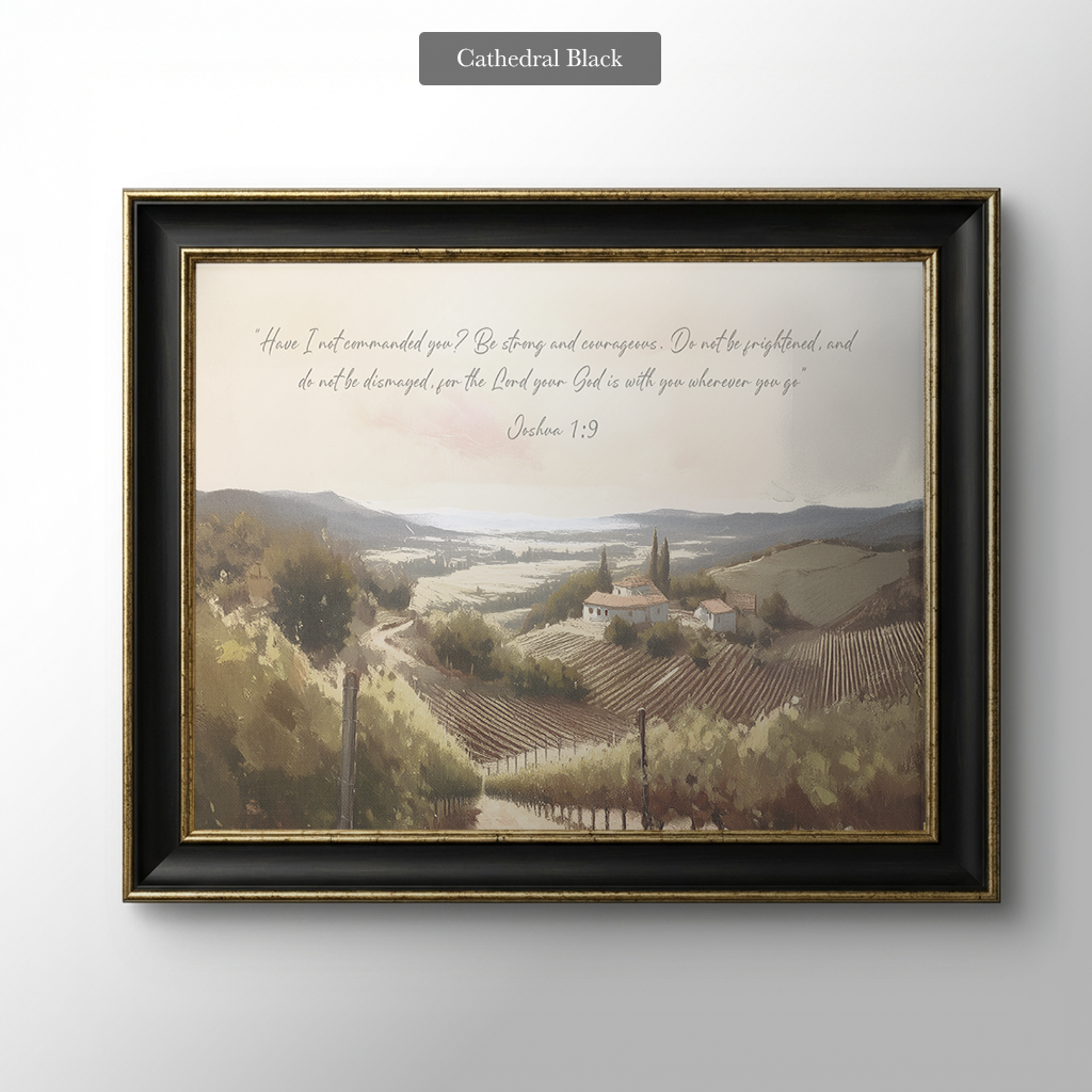 The Vineyard Stillness (Horizontal)