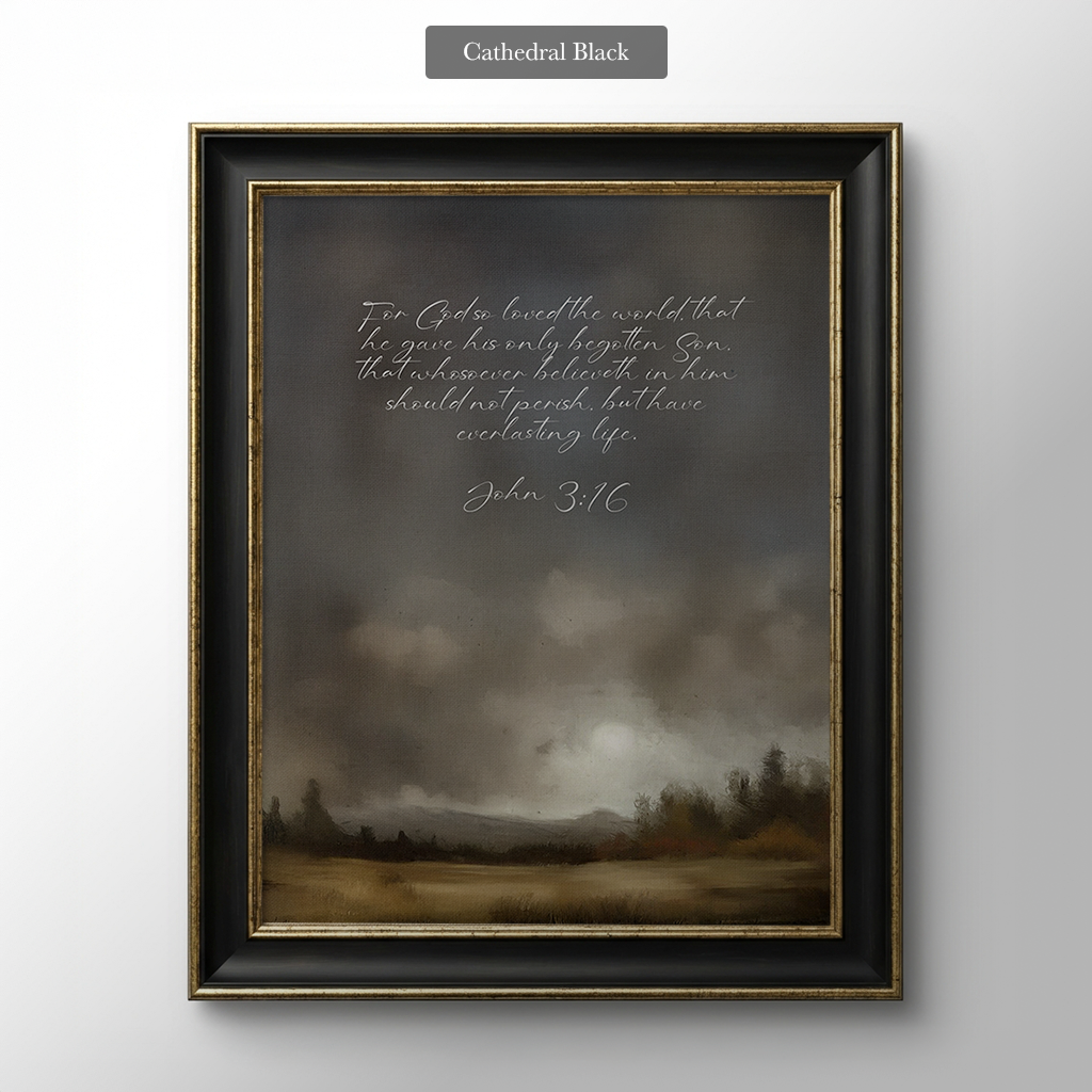 The Stormy Field (Vertical)