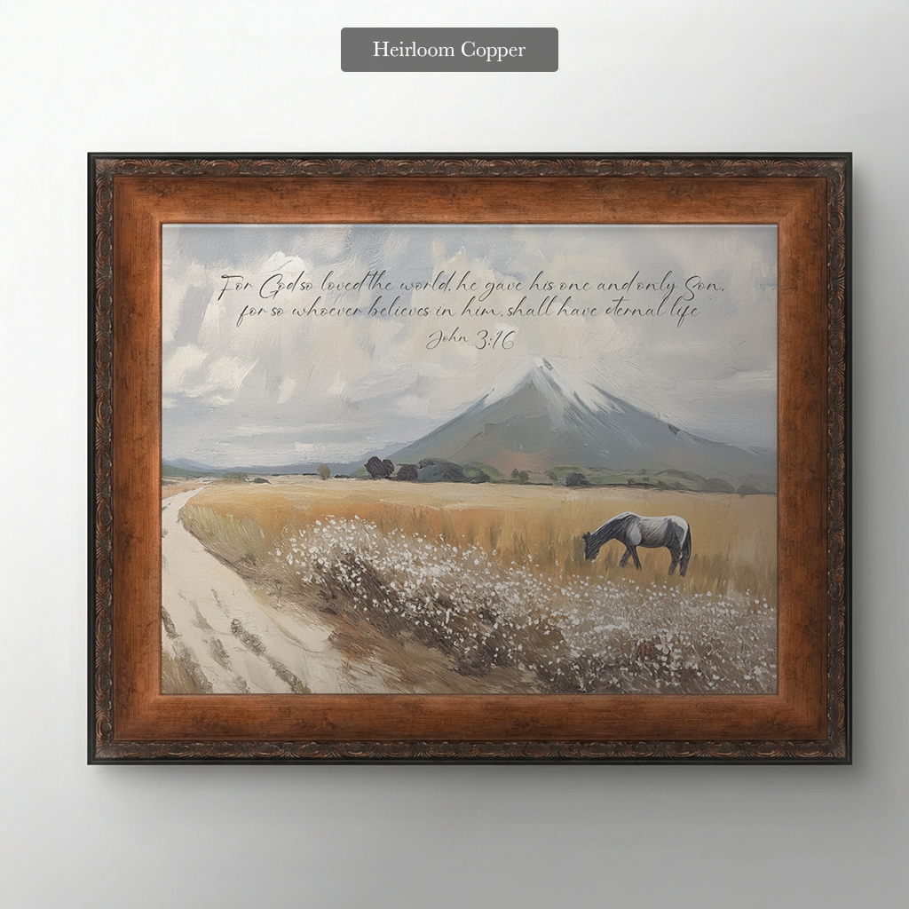 The Horse & Mountain (Horizontal)