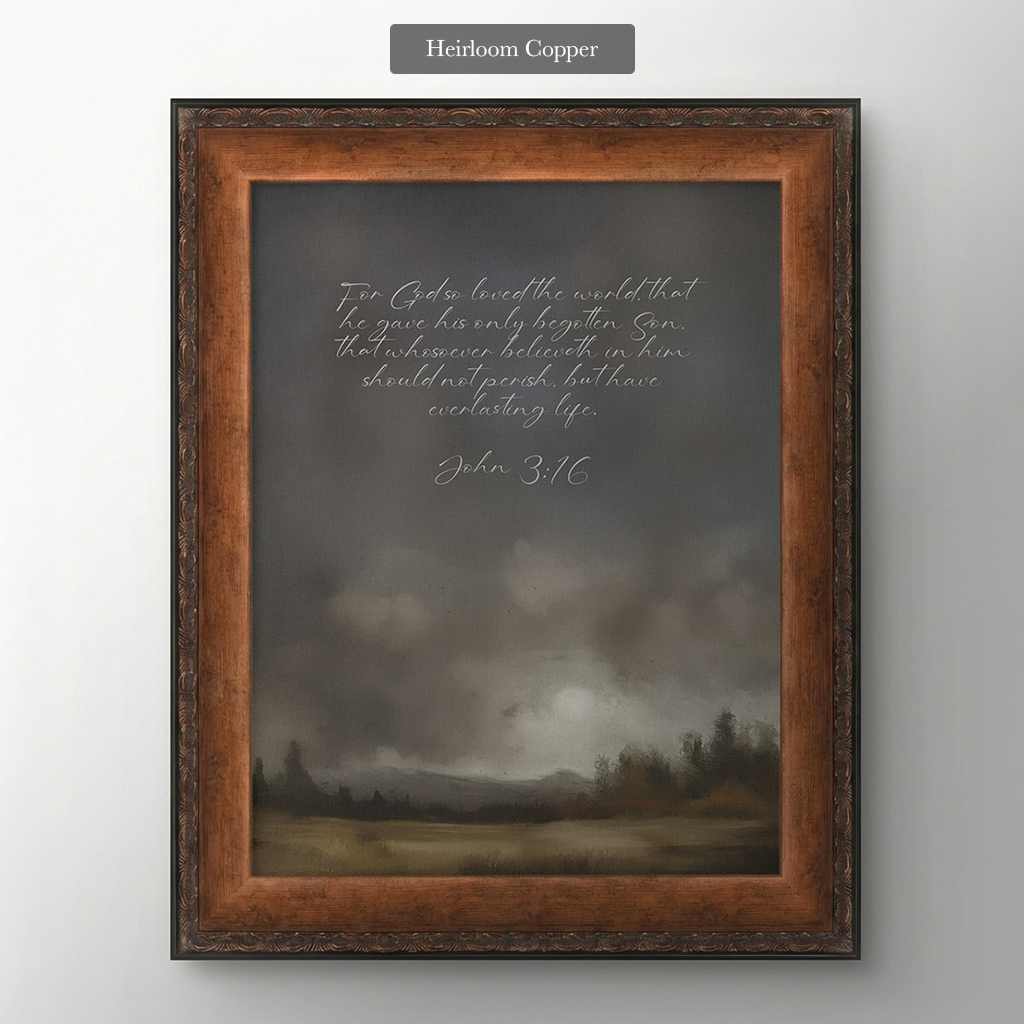 The Stormy Field (Vertical)