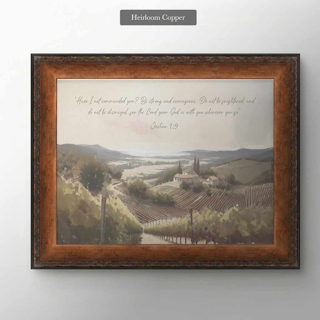 The Vineyard Stillness (Horizontal)