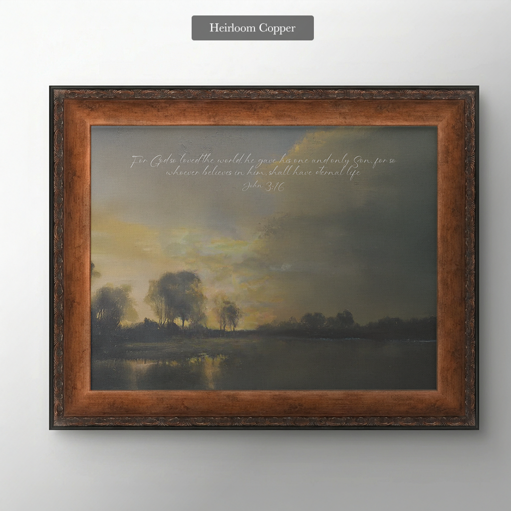 The Sunset Lake (Horizontal)