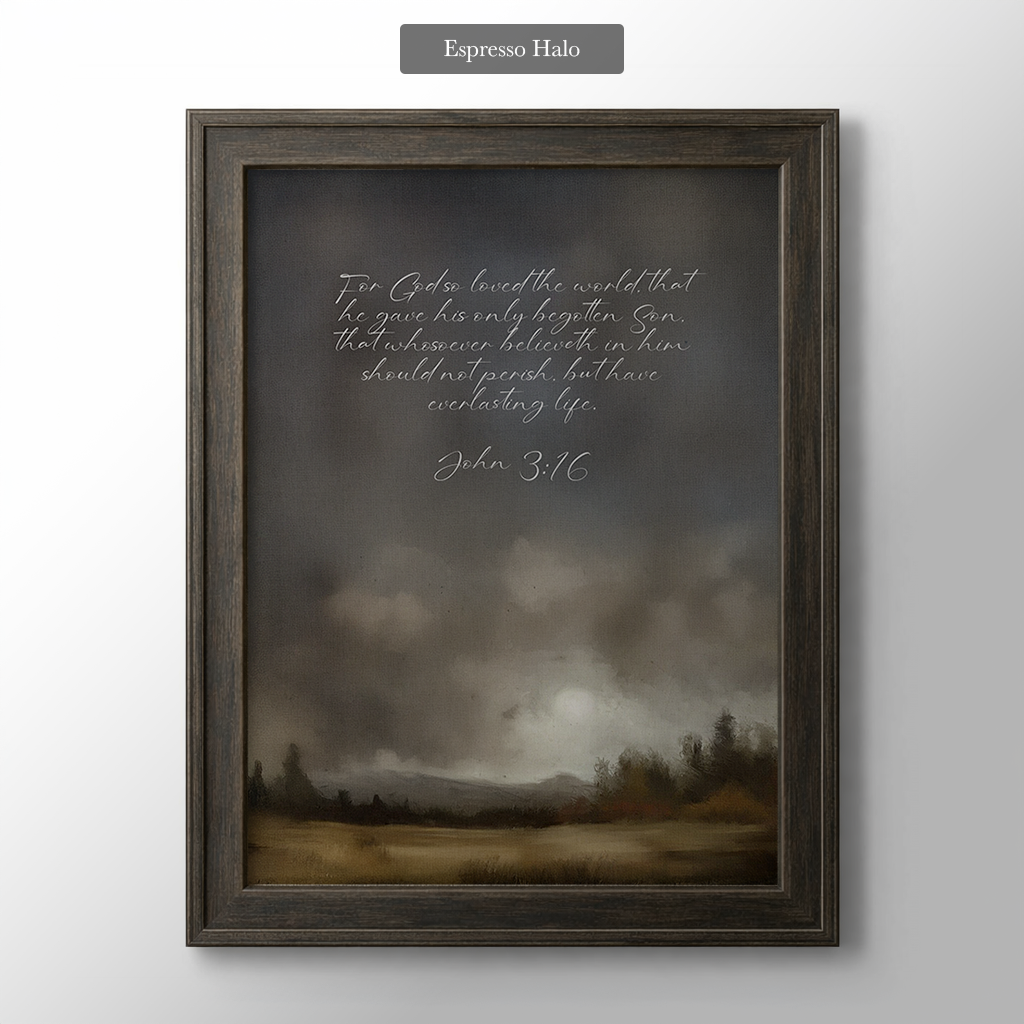 The Stormy Field (Vertical)