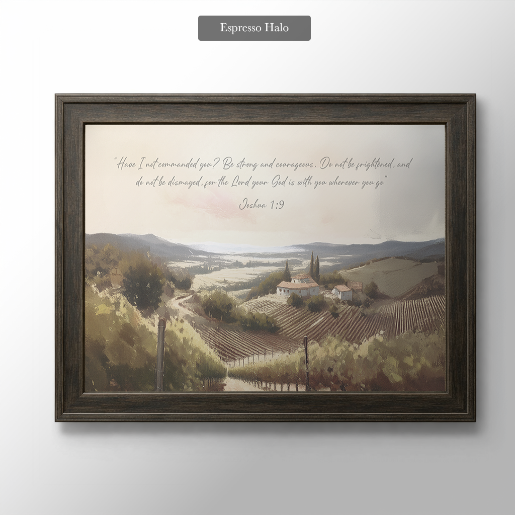 The Vineyard Stillness (Horizontal)