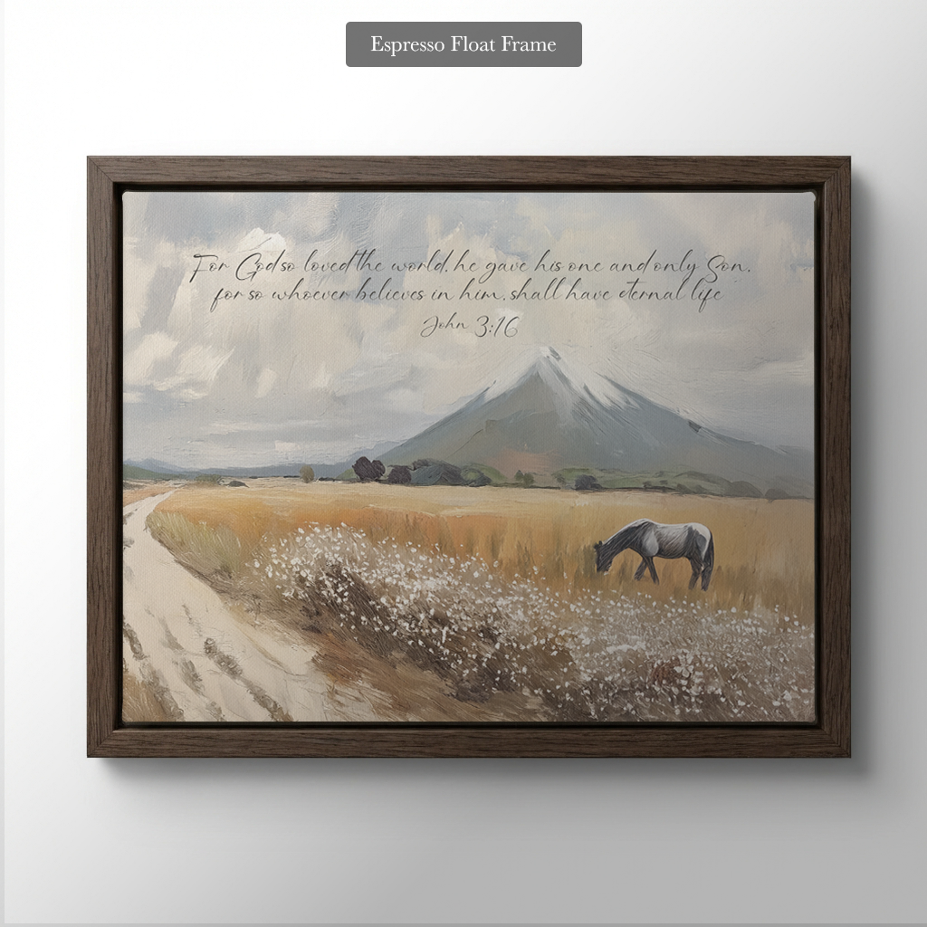 The Horse & Mountain (Horizontal)