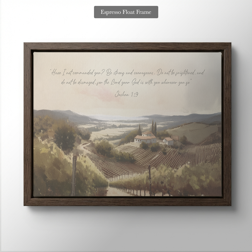 The Vineyard Stillness (Horizontal)