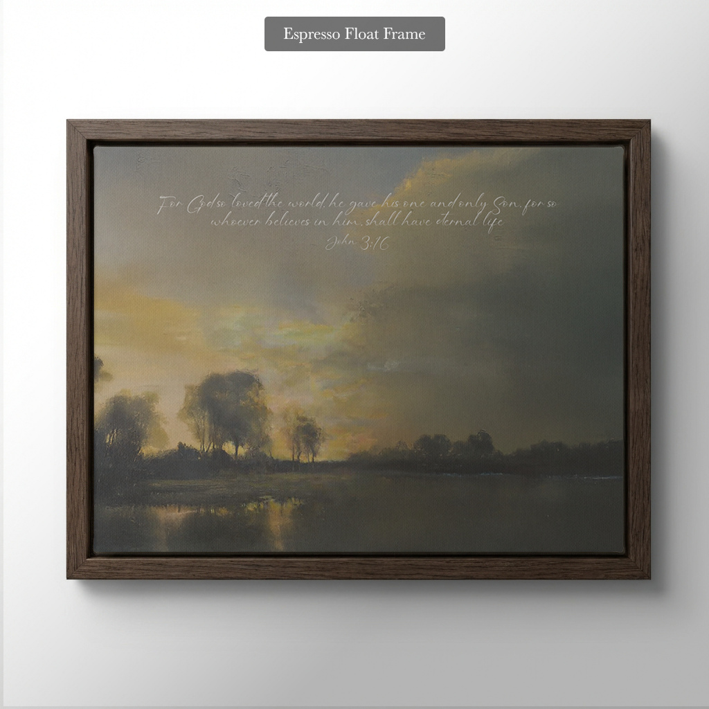 The Sunset Lake (Horizontal)
