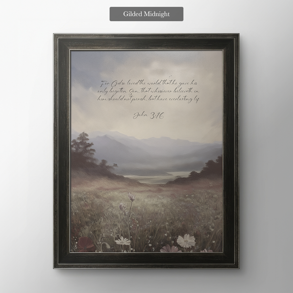 The Moody Mountain (Vertical)