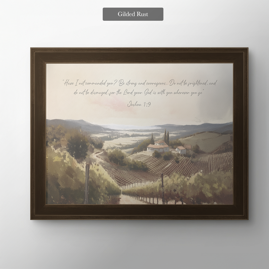 The Vineyard Stillness (Horizontal)