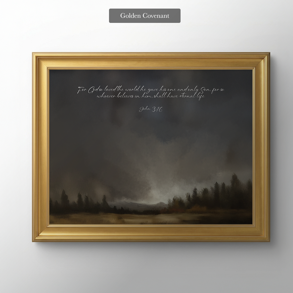 The Stormy Field (Horizontal)