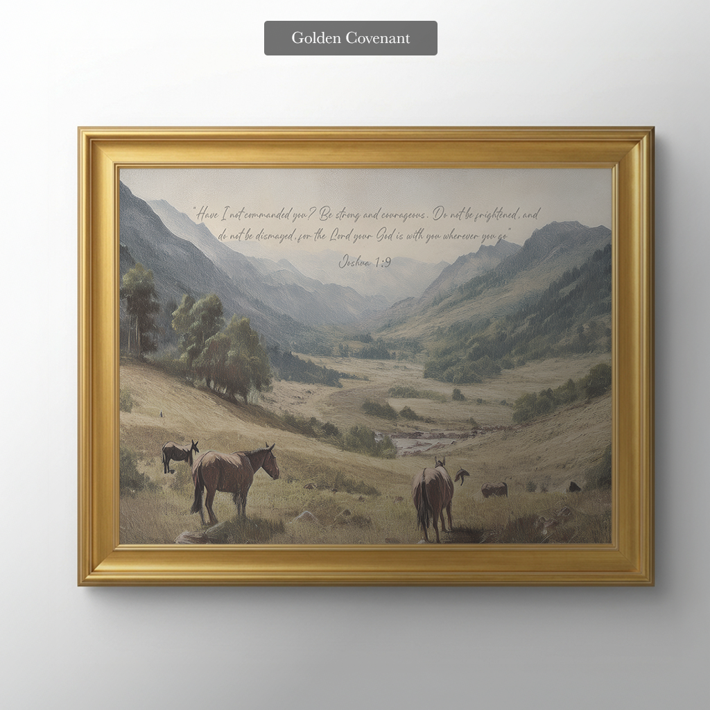 The Grazing Grace (Horizontal)
