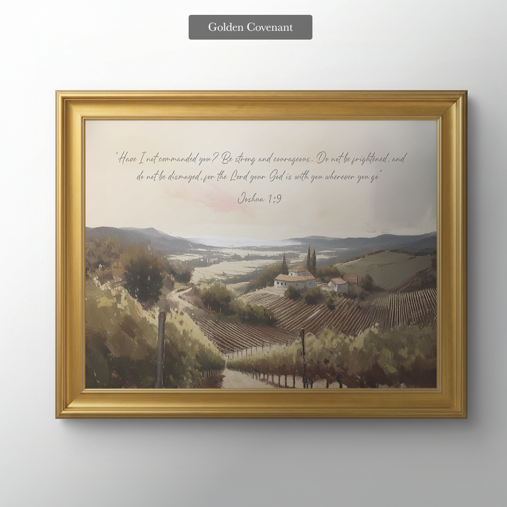 The Vineyard Stillness (Horizontal)