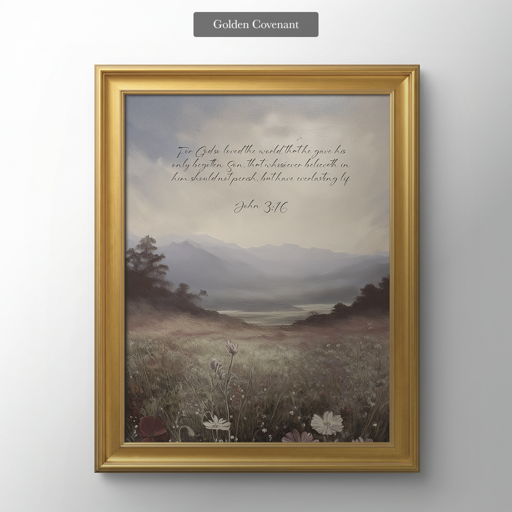 The Moody Mountain (Vertical)