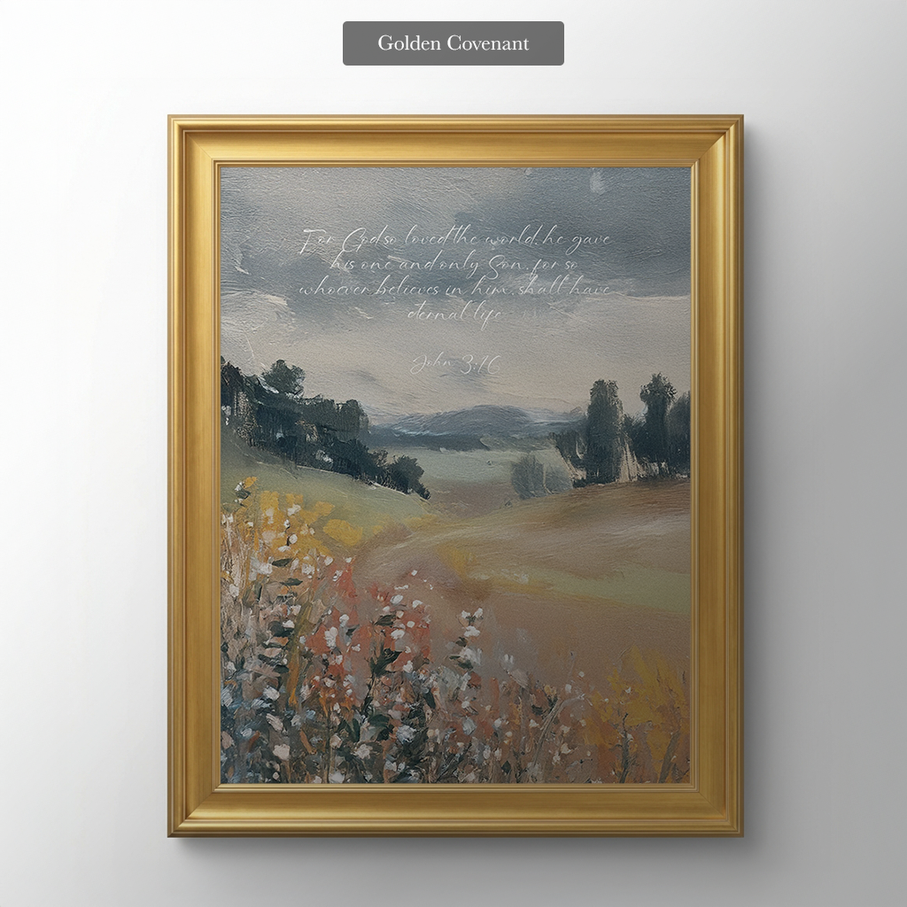 The Spring Meadow (Vertical)