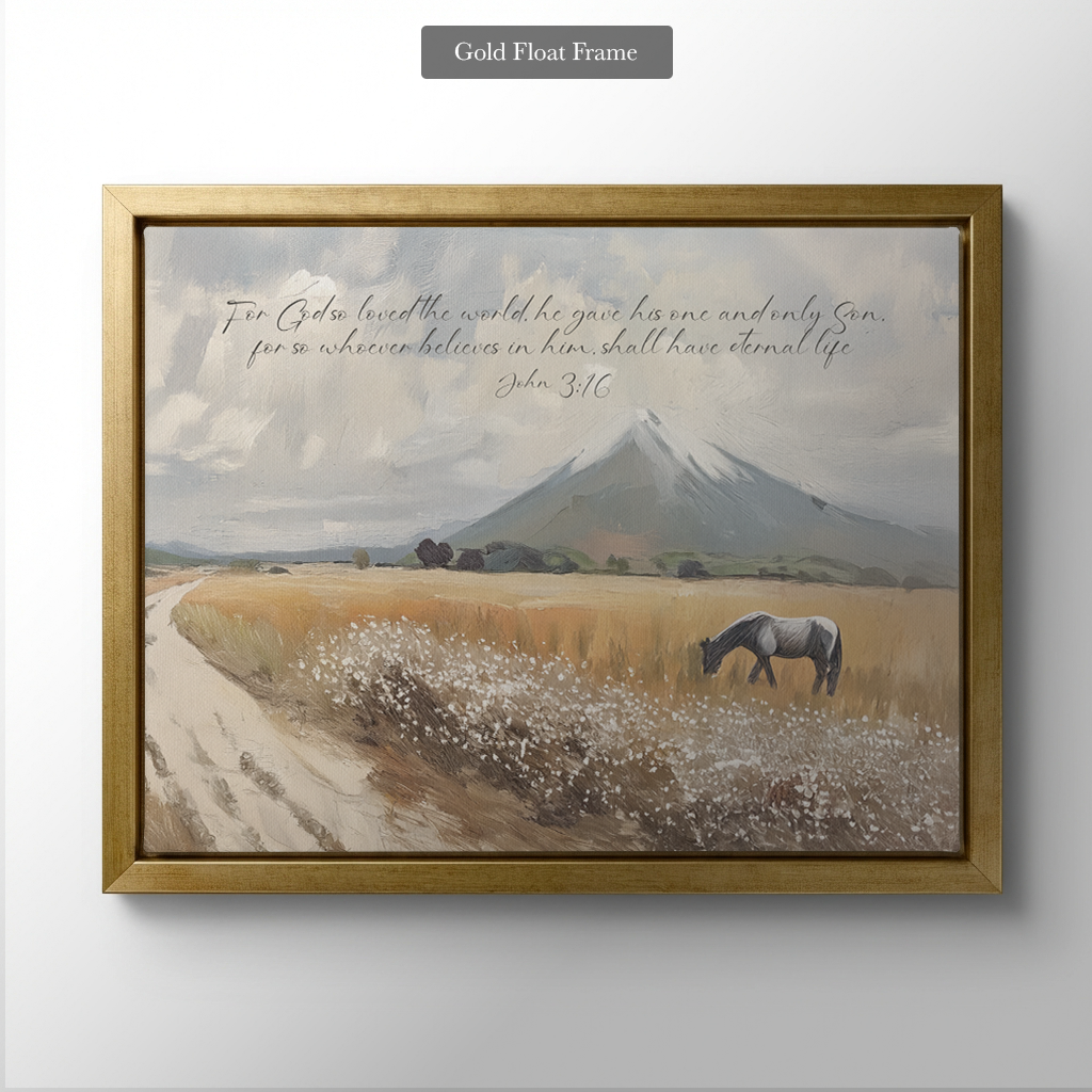 The Horse & Mountain (Horizontal)